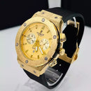 Hublot Classic Fusion Dourado + Caixa
