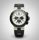 Bvlgari Titanium Panda Masculino 42mm Vidro De Safira