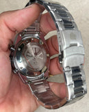 Relógio Tag Heuer Carrera Chronograph 44mm Funcional Quartzo Prateado Azul