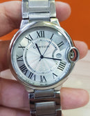Cartier Ballon Bleu Prata 36mm + Caixa Certificado