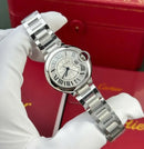 Cartier Ballon Bleu Prata 36mm + Caixa Certificado