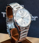 Tag Heuer Carrera Date Automático Branco Aço Safira 40mm