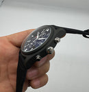 IWC Aviador Cronógrafo TOP GUN 41mm Aço OxBlack