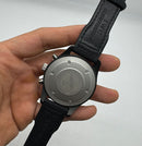 IWC Aviador Cronógrafo TOP GUN 41mm Aço OxBlack