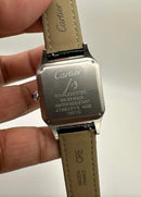 Cartier Santos 36mm Pulseira de Couro