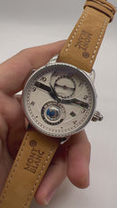 Montblanc Metamorphosis Timewalker Couro/Branco 43mm