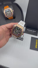 Richard Mille RM 65-01 Cronógrafo Automático Branco (Base ETA)
