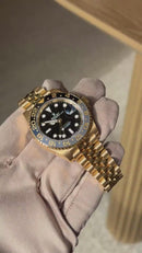 GMT Master II Yelllow Gold Automático