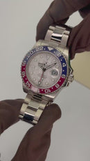 Submariner Date Pepsi Meteorite Automático