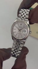 Date Just Jubilee Silver 36 mm Automático