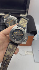 Panerai Submersível Quaranta Quattro Navy SEALs 47mm - Aço OxSilver automatico