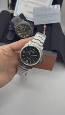 Panerai Luminor Submersible 47mm Aço Mostrador Preto automático