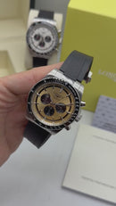 Relógio Longines Conquest Chrono 42mm Automático Dourado