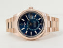 Sky-Dweller Blue Everose Automático