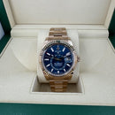 Sky-Dweller Blue Everose Automático