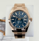 Sky-Dweller Blue Everose Automático