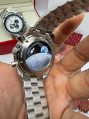 Omega Speedmaster Snoopy Azul aço Automático
