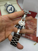 Omega Speedmaster Snoopy Azul aço Automático