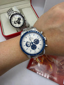 Omega Speedmaster Snoopy Azul aço Automático